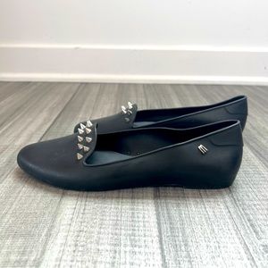 Melissa Virtue III Studded Rubber Flats